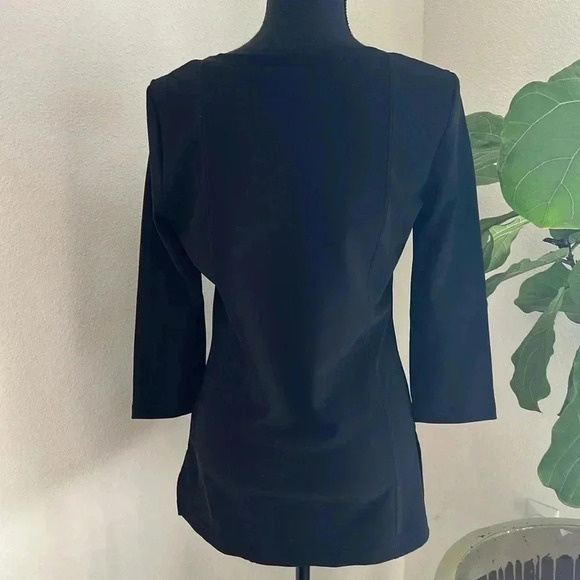 Boston Proper Women’s Split Hem Square Neck Tunic Medium - Picture 9 of 13